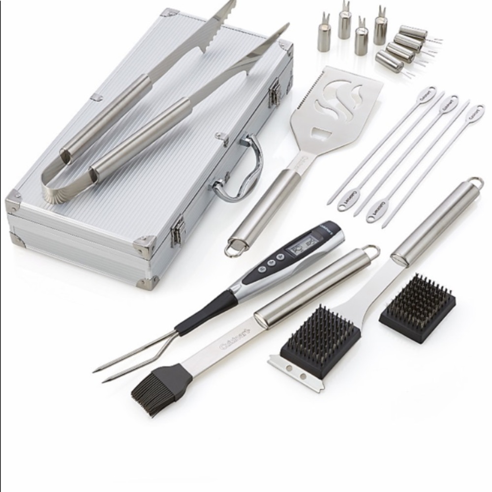 CUISINART 20 PIECE BBQ GRILL SET
BRAND NEW